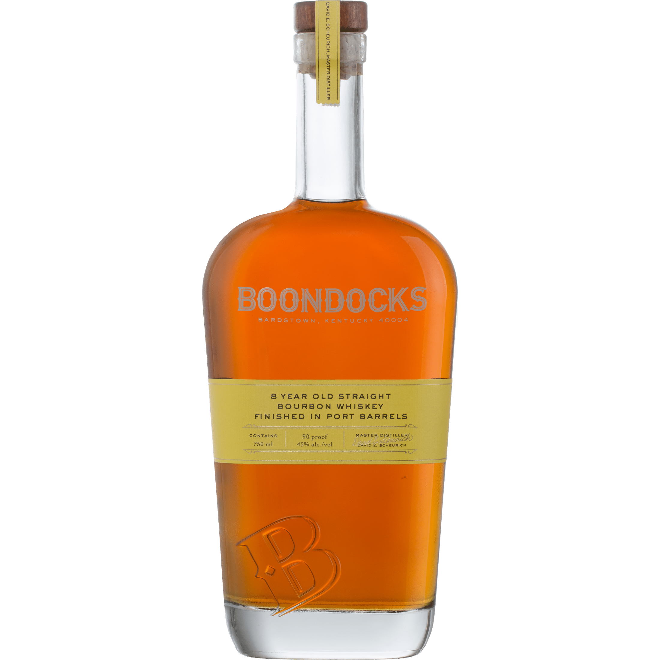 Boondocks 8 Year Old Port Finish Bourbon 750ml