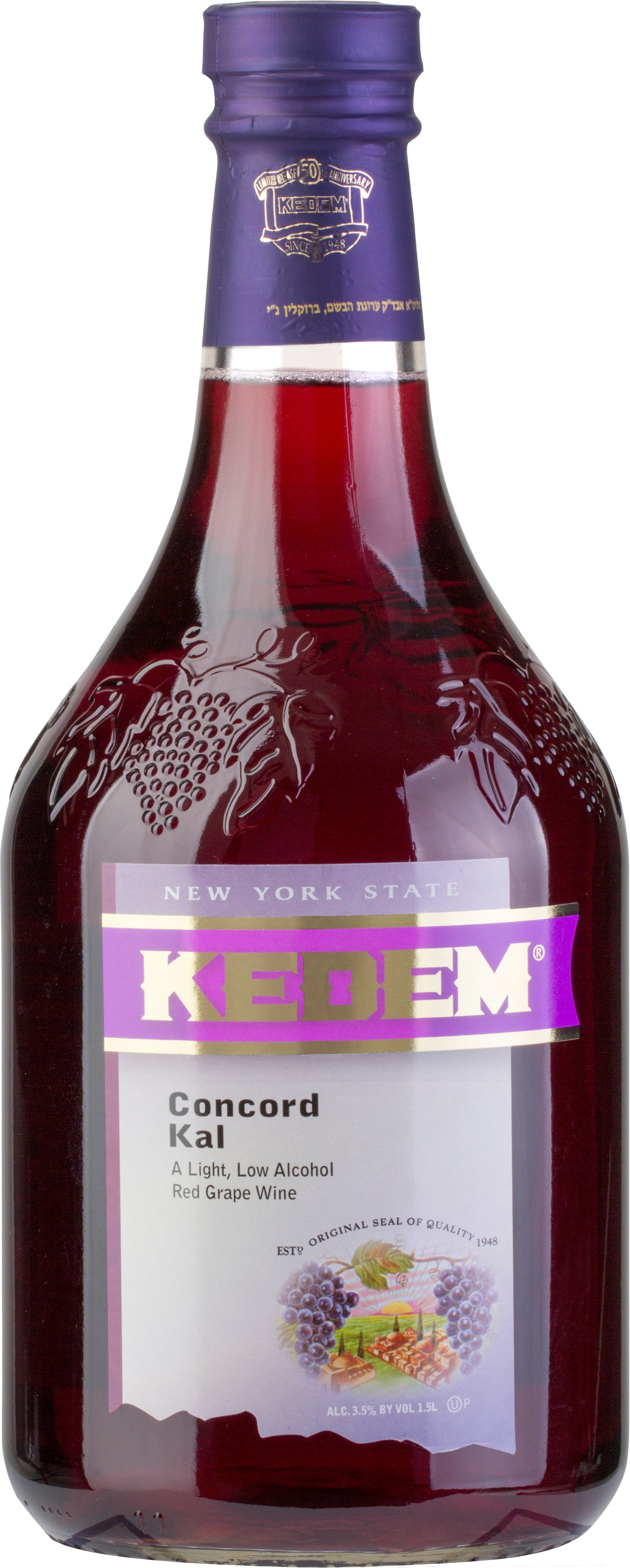 Kedem Traditional Concord Kal 1.5L