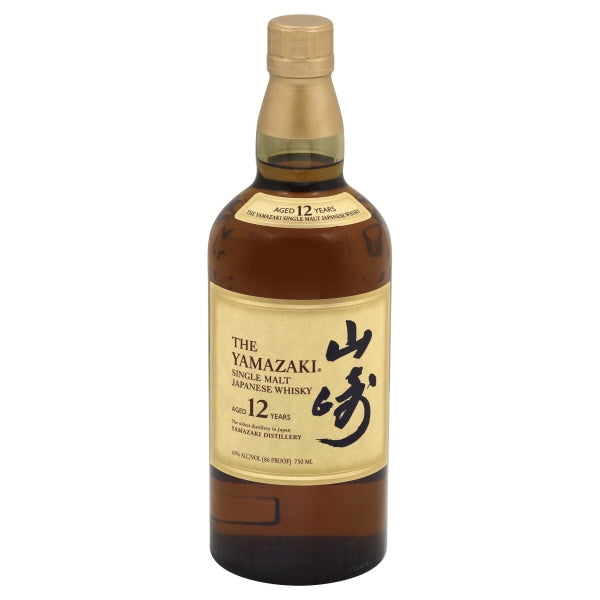 Whiskey Suntory Japanese Whisky Yamazaki Malt 12 Yr. 750ml Suntory