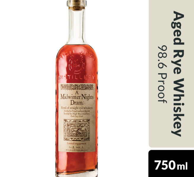 High West a Midwinter's Night Dram Whiskey - 750ml Bottle