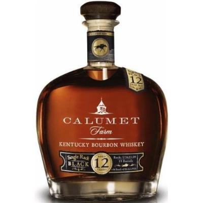 Calumet Farm Bourbon 12 Year Single Rack Black 750ml