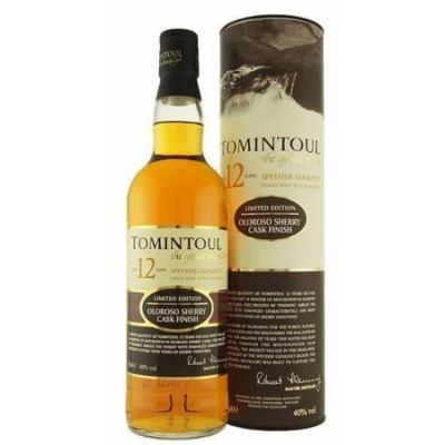 Tomintoul Scotch Single Malt 12 Year Oloroso Cask Finish 750ml