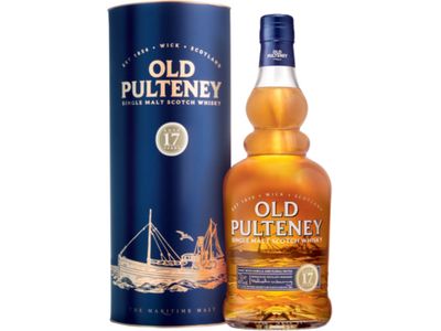 Whiskey Old Pulteney 17 Year Old Single Malt Scotch Whisky - 750ml Bottle Old Pulteney