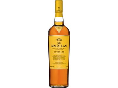 Whiskey The Macallan Edition No. 3 Scotch Whisky - 750ml Bottle The Macallan