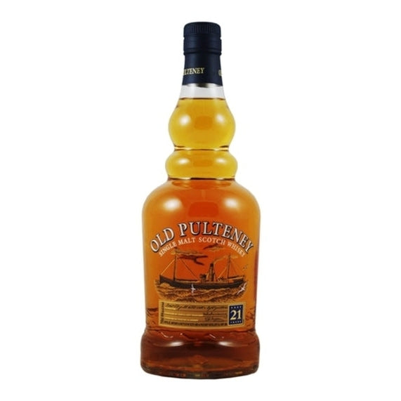 Old Pulteney 21 Year Old Single Malt Scotch Whisky - 750ml Bottle