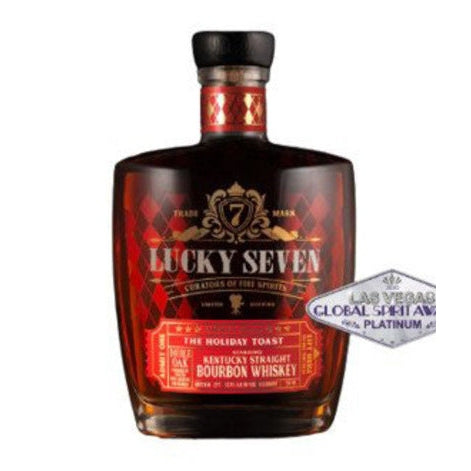 Lucky Seven the Holiday Toast Kentucky Straight Bourbon Double Oak Whiskey - 750ml Bottle