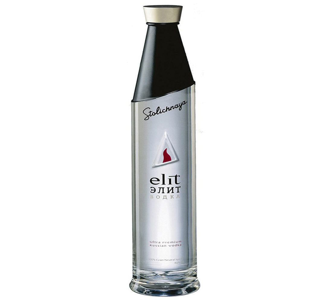 Stolichnaya Elit Vodka - 750ml Bottle