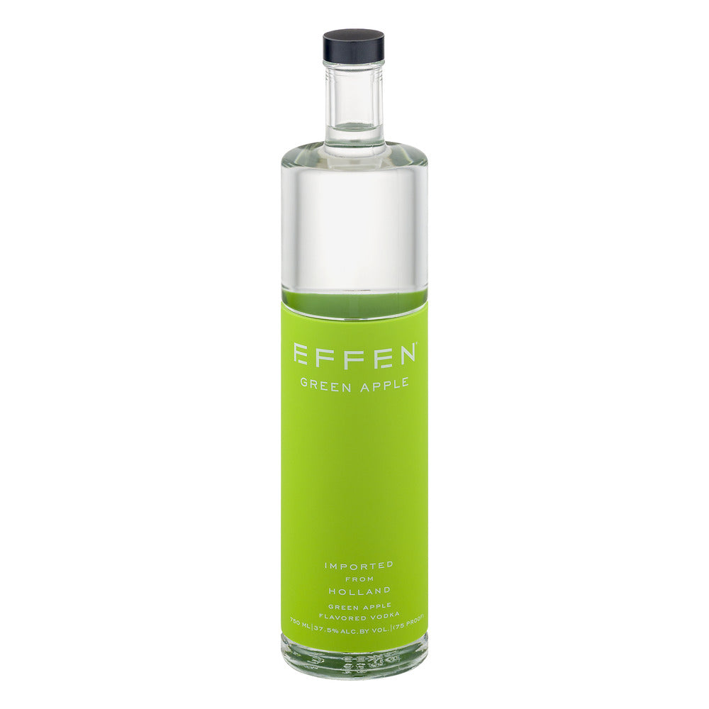 EFFEN Green Apple Vodka Flavored - 750ml Bottle