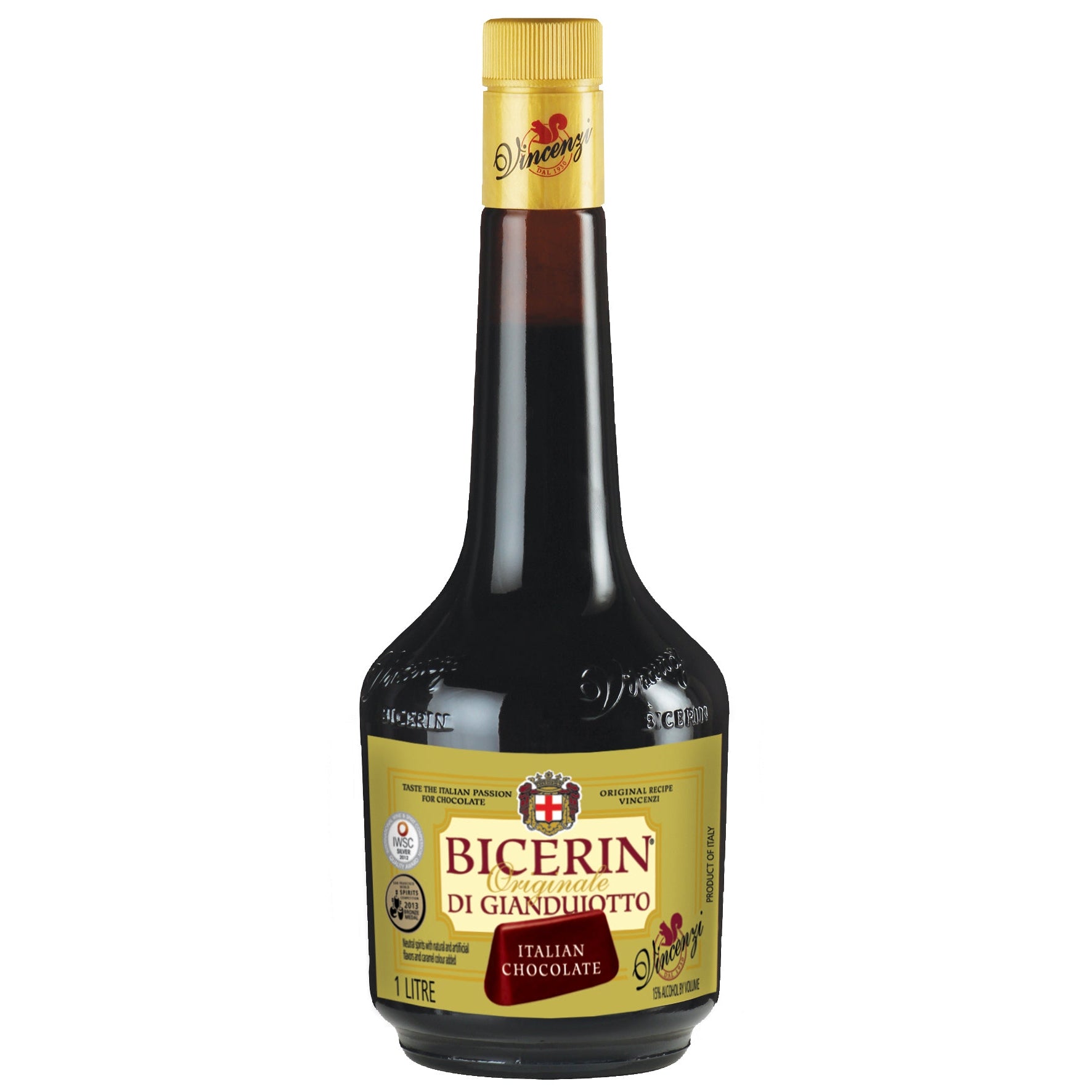 Bicerin di Gianduijotto Italian Chocolate Liqueur 1L