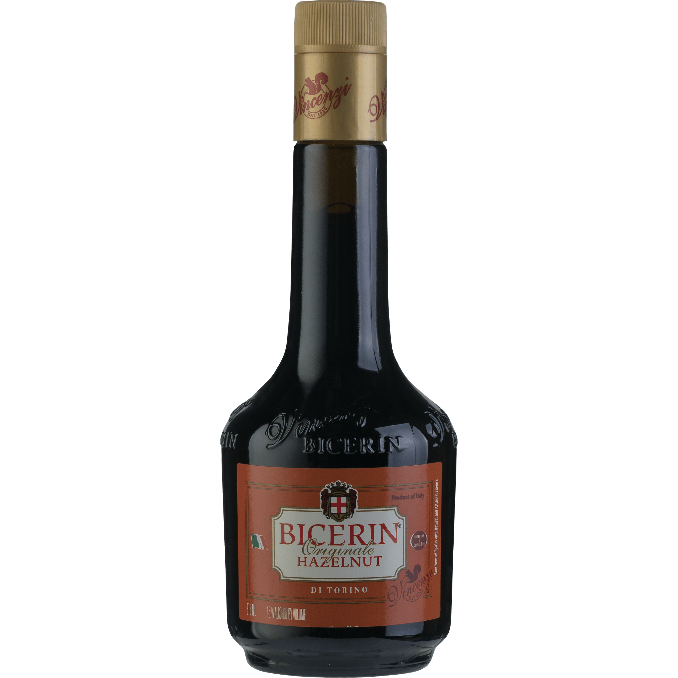 Liqueur Bicerin di Gianduijotto Hazelnut Liqueur 375ml Bicerin