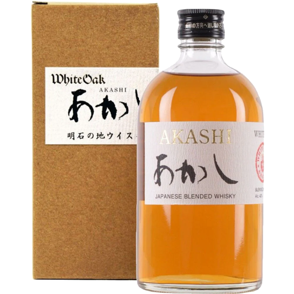 Whiskey Akashi Japanese Blended Whisky - 750ml Bottle Akashi