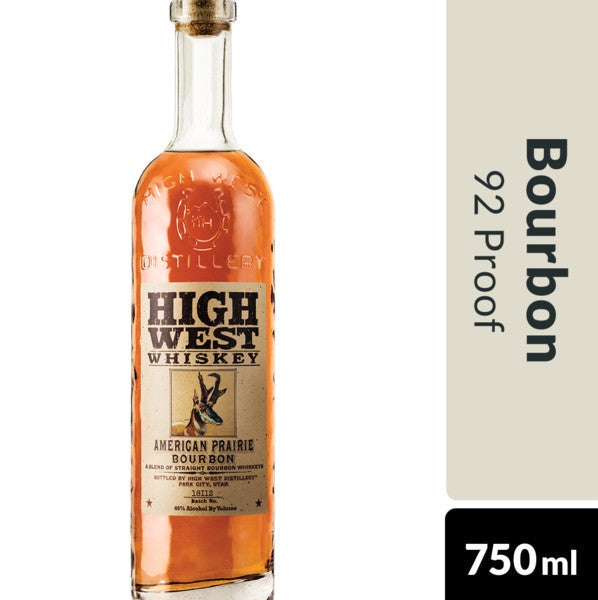 High West Whiskey American Prairie 750ml