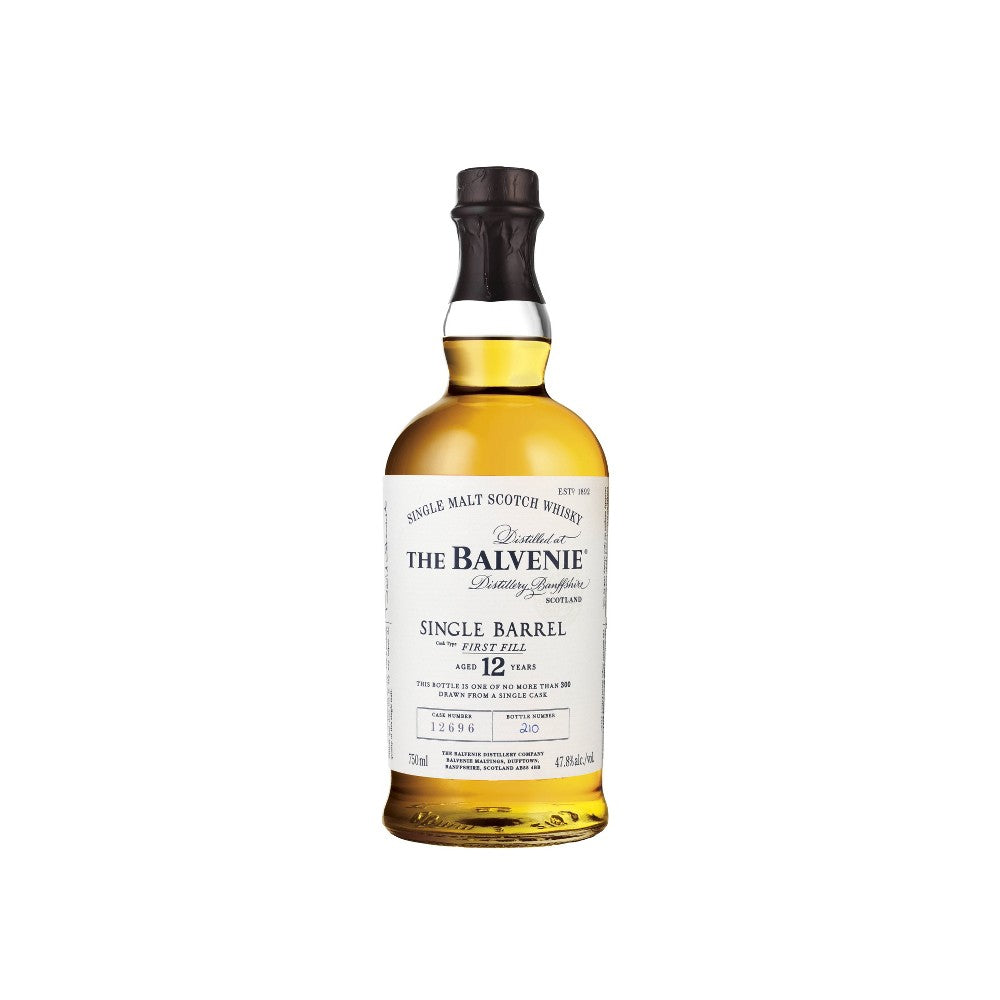 The Balvenie Scotch Single Malt 12 Year Single Barrel First Fill 750ml