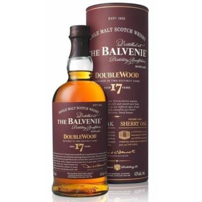The Balvenie 17 Year Old DoubleWood Single Malt Scotch Whisky - 750ml Bottle