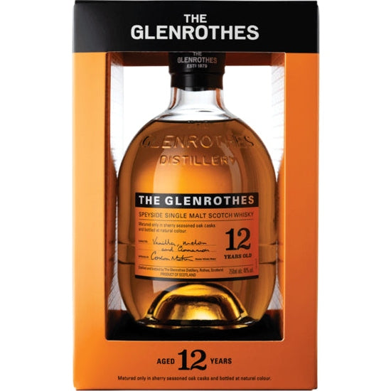 The Glenrothes Scotch Single Malt 12 Year Unchillfiltered 750ml