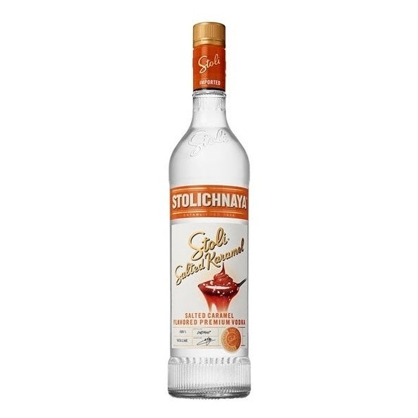 Stoli Salted Karamel Flavored Vodka - 1L Bottle