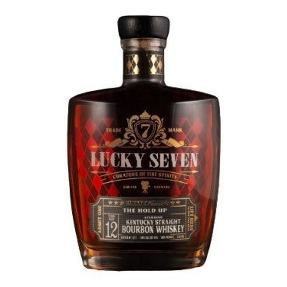 Lucky Seven the Hold up Kentucky Straight Bourbon Aged 12 Years Whiskey - 750ml Bottle