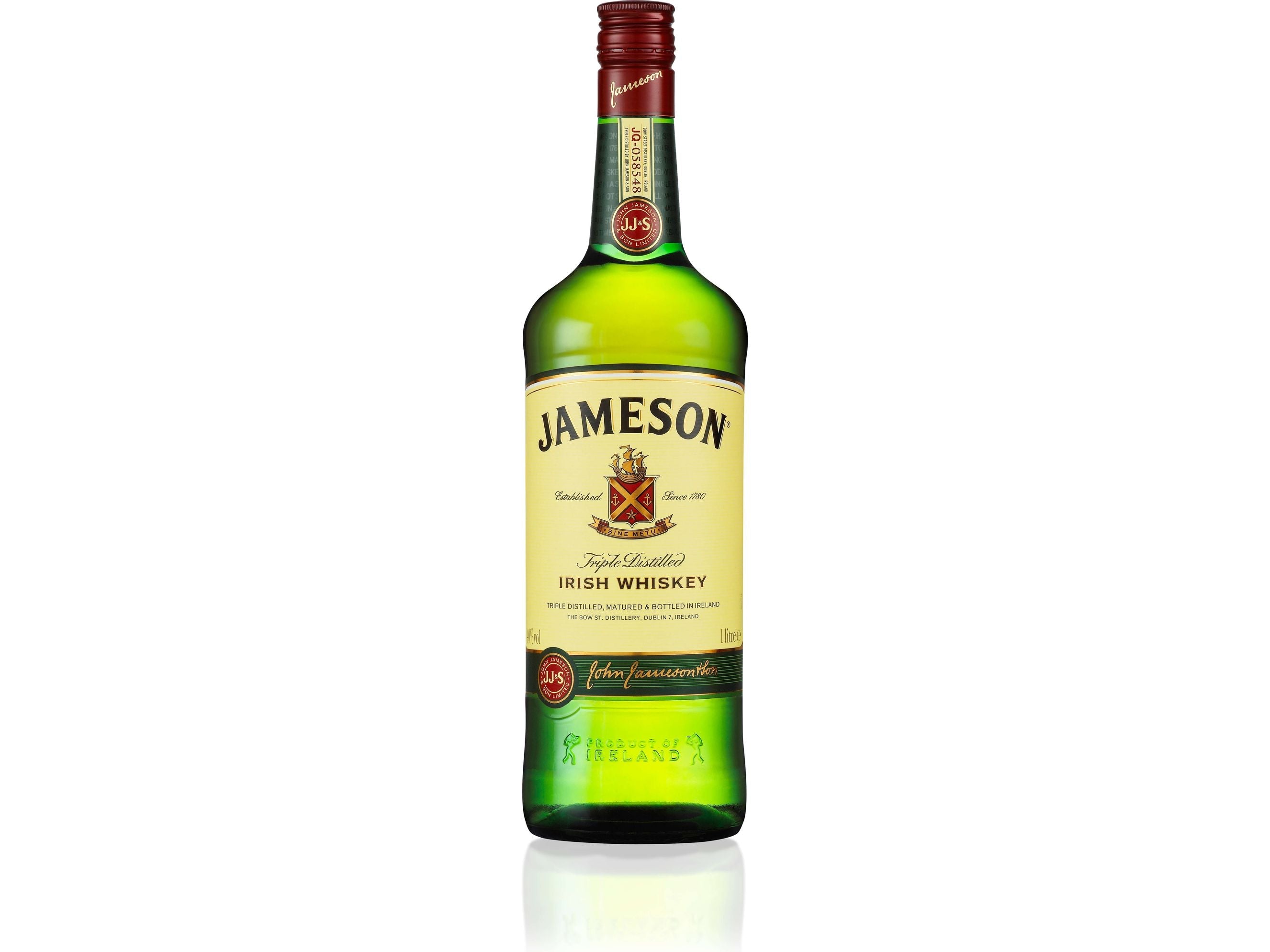 Whiskey Jameson Irish Whiskey 1.00L John Jameson