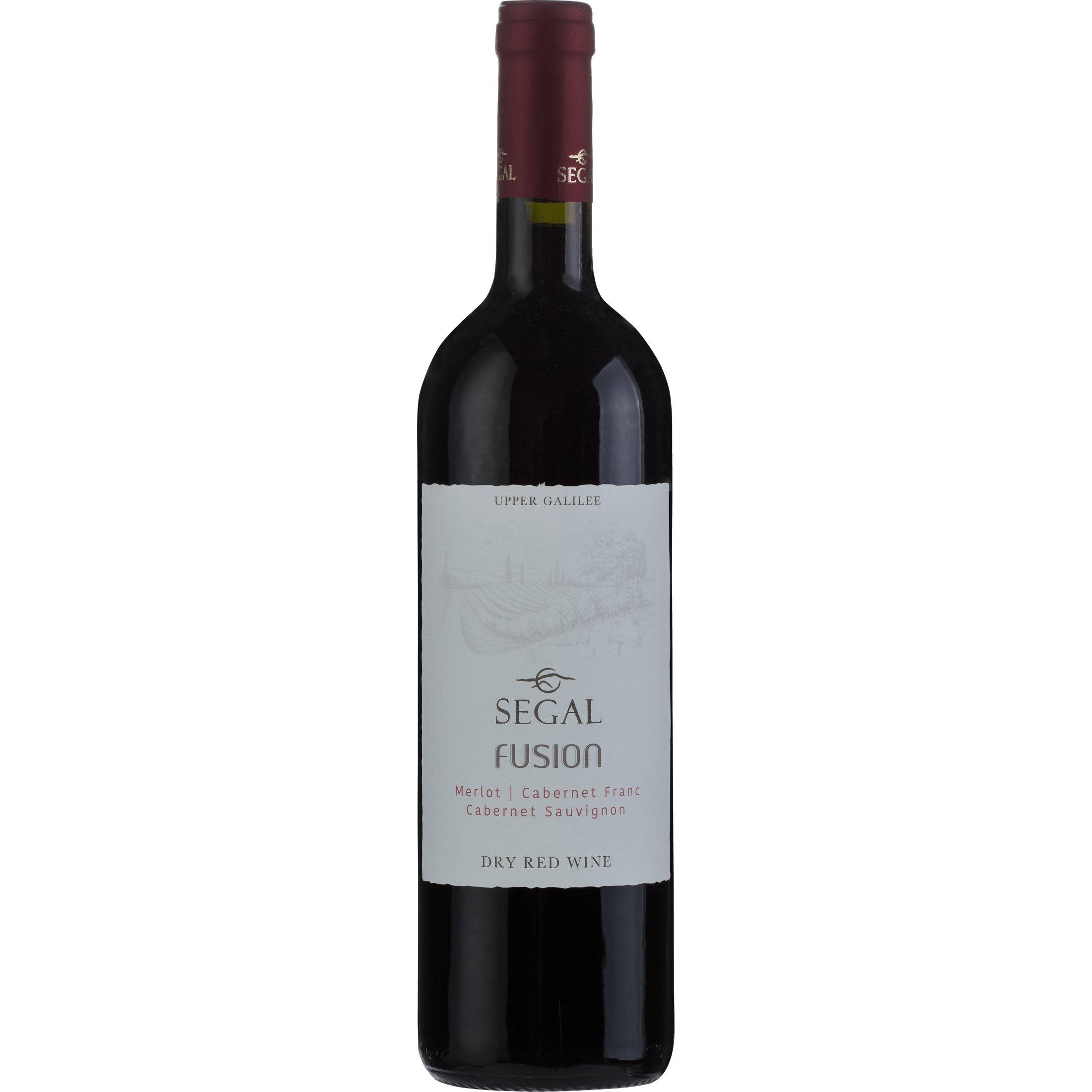 Segal Fusion Dry Red Wine 750ml