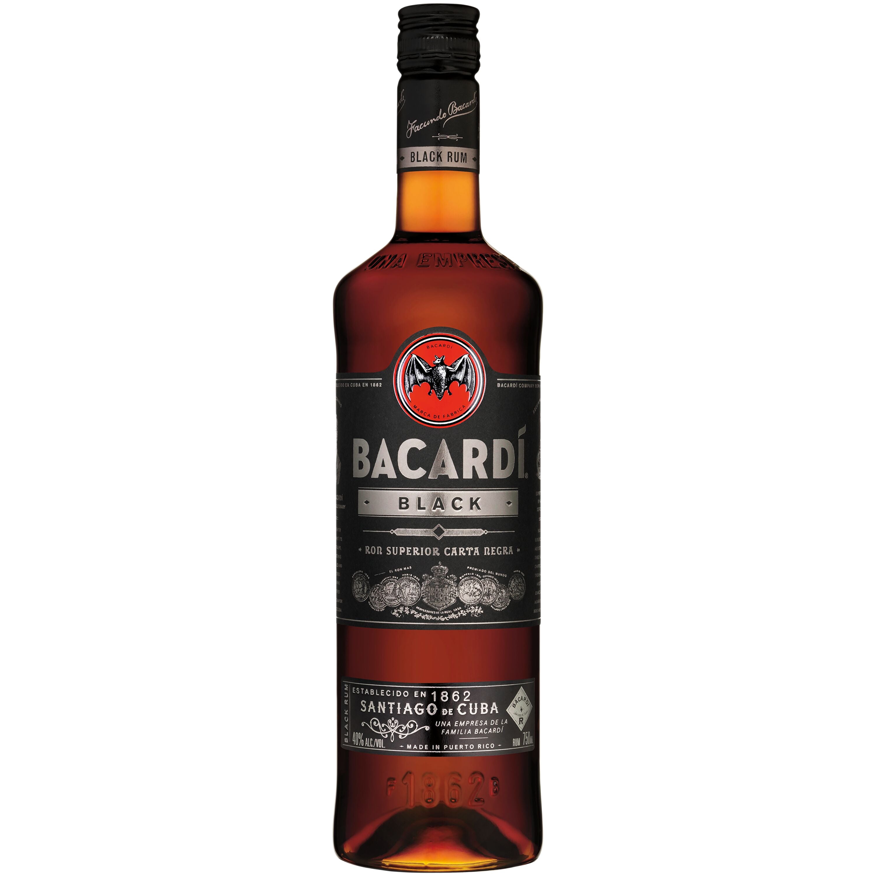 Bacardi Rum Black 750ml