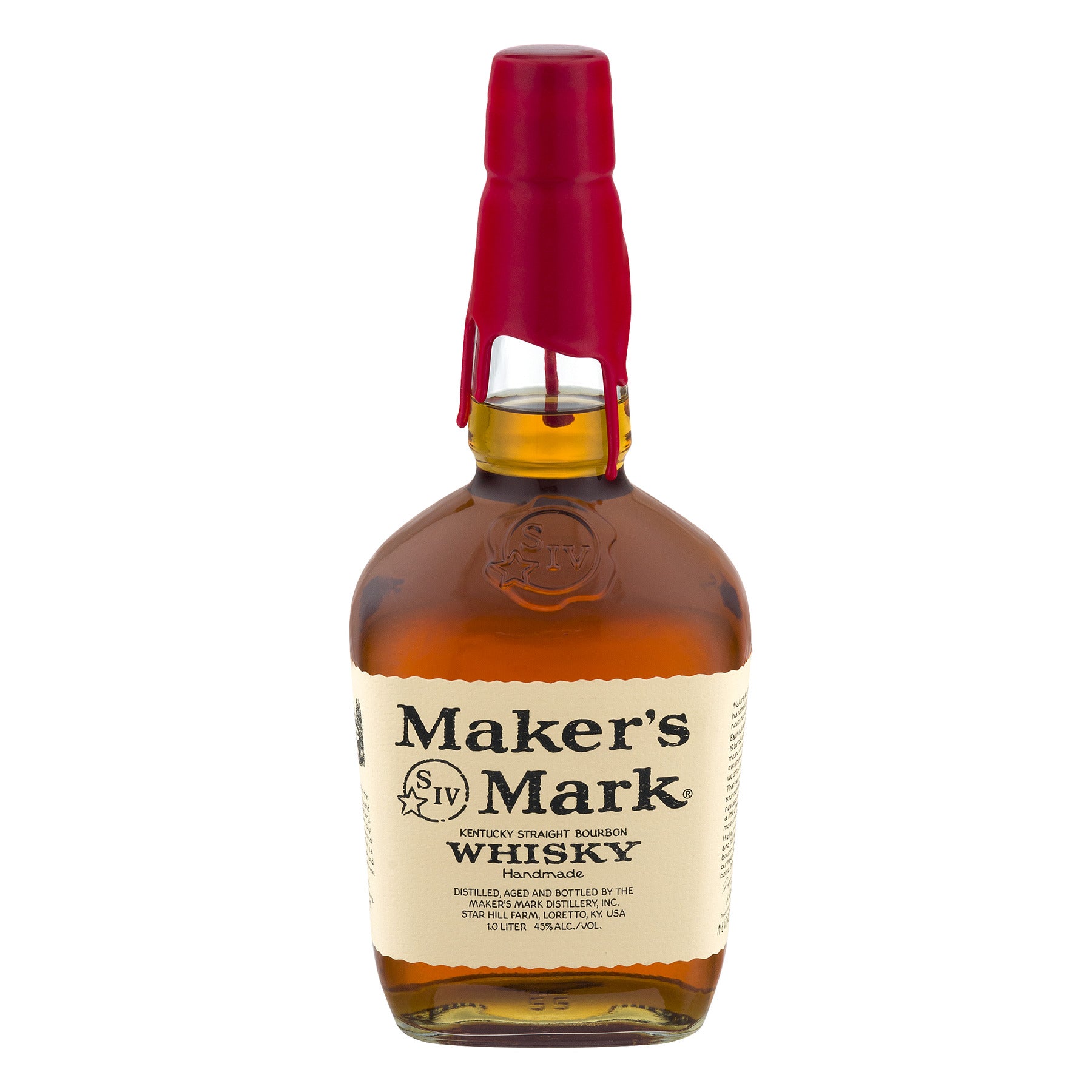 Maker's Mark Bourbon Whisky, 1L