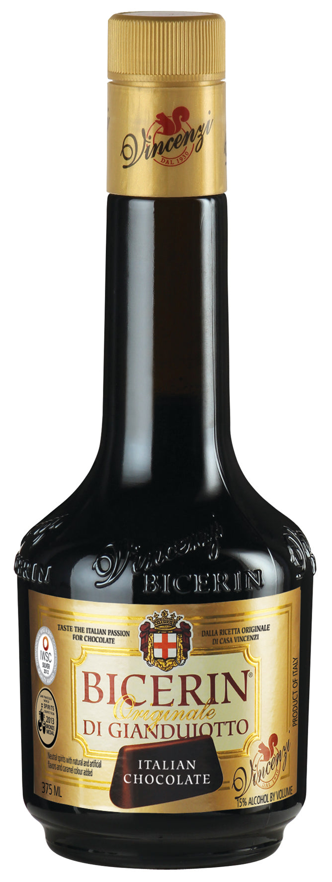 Bicerin di Gianduijotto Italian Chocolate Liqueur 375ml