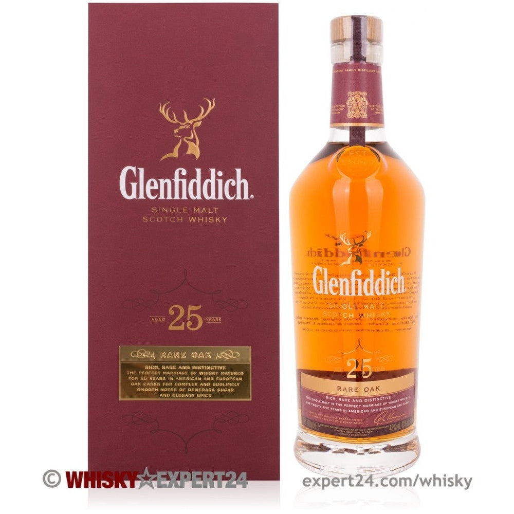 Glenfiddich 25 Ans 0,7 L 43 %