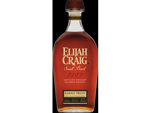 Whiskey Elijah Craig Barrel Proof Bourbon Whiskey - 750ml Bottle Elijah Craig